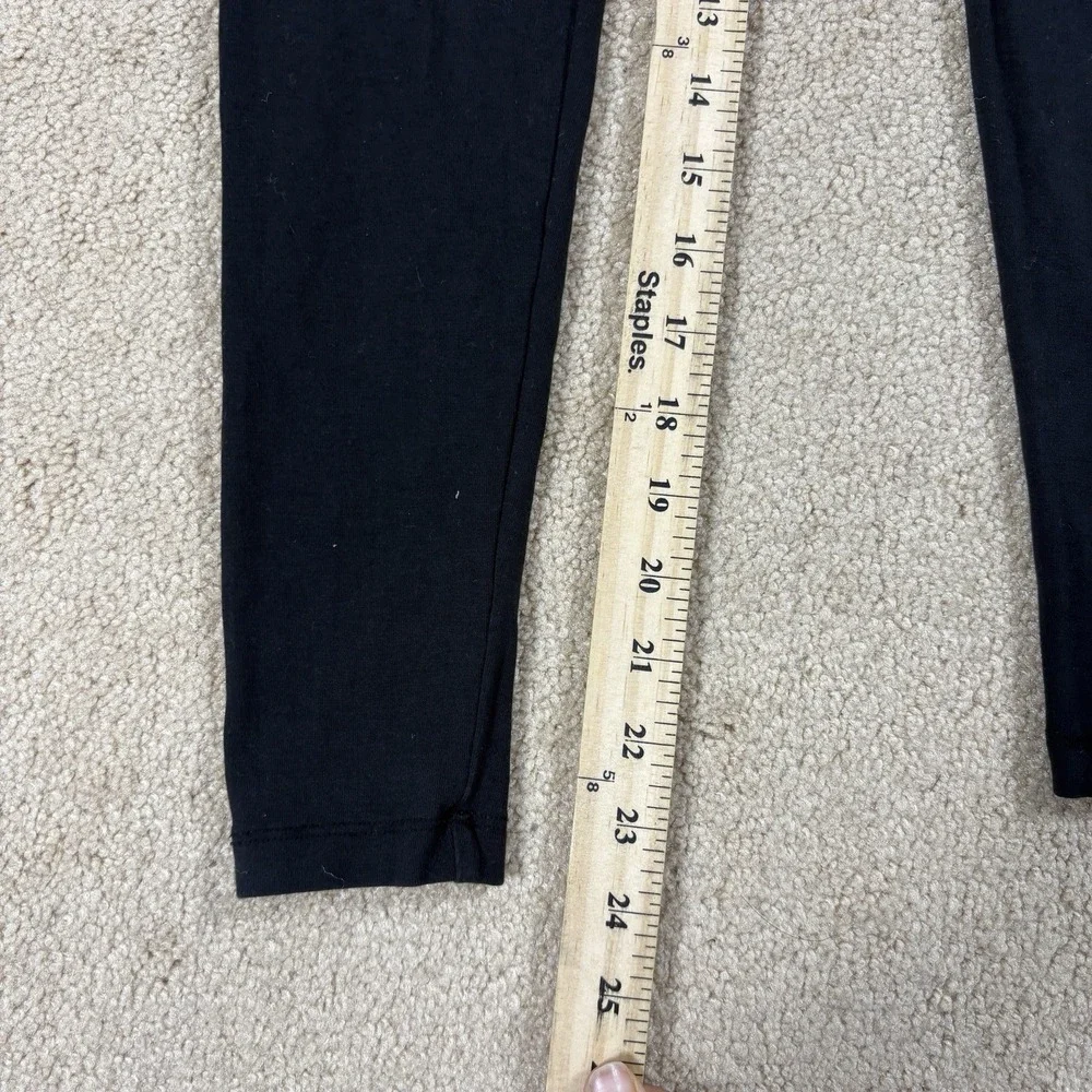 J. Jill Womens XS P Black Pima Cotton Modal Slim Leg Pull On Pants